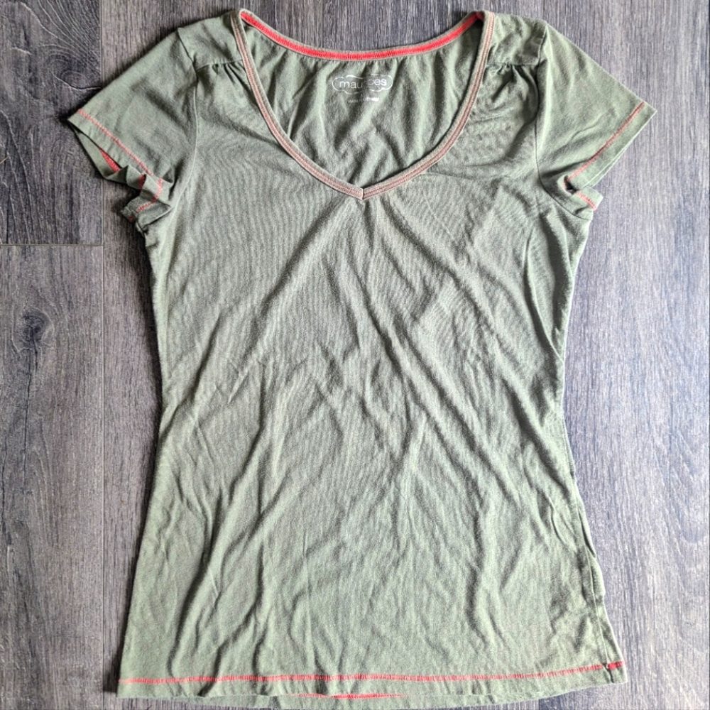 Maurices Olive Tee